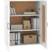 Super Merchant Hängeschrank Weiß 69,5x32,5x90 cm