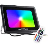 Luxula LED Fluter 50 W RGBW schwarz IP65
