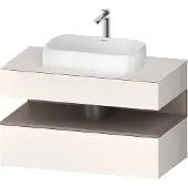 Duravit Waschtischunterschrank Qatego 100x55x60cm, ba m/we m, Pl, Nischenb