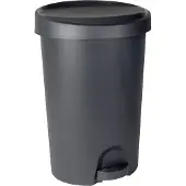 Eda Plastiques 45-liter-treteimer, betongrau/anthrazit Eda 10631 G.BT/G.AN