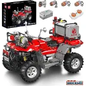 Mould King Remote Control ATV Feuerwehr Rettungsfahrzeug 23003
