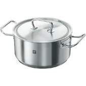Zwilling TWIN Classic Bratentopf, 24 cm | rund, 18/10 Edelstahl