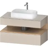 Duravit Waschtischunterschrank Qatego 100x55x60cm, E na/tau m, Pl, 1 Kast