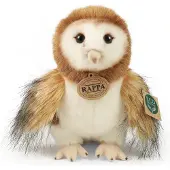 Rappa Plschvogel verbrannte Eule 20 cm ECO-FRIENDLY