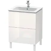Duravit Waschtischunterbau L-CUBE 620 x 481 x 704 mm weiß hochglanz