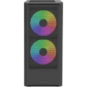 Montech X X2 Plus, Midi Tower, PC, Schwarz, ATX, micro ATX, Mini-ITX, Gaming, Multi