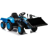 Leantoys Lean cars Akku-Traktor mit Schaufel BW-X002A Blau