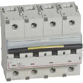 Legrand 409362 DX3 Leitungsschutzschalter C-Charakteristik, 80A, 4-polig, 10kA, 400VAC, 6TE