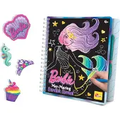 Mattel Barbie Sketch Book Mer-Mazing Scratch Reveal