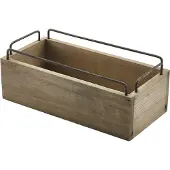 Genware Holzkiste, Höhe: 97 mm, Länge: 250 mm, Breite: 120 mm
