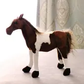 Tinisu Pony Kuscheltier - 30 cm Plüschtier Pferd Stofftier