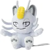 Tinisu Pokemon Alola Mauzi Kuscheltier - 13 cm Plüschtier Meowth