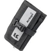 Kriega Stash Wallet Schwarz: 1000D Cordura, Gurtschlaufe, Reflektor
