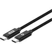 Conceptronic ETTA03B12 USB C-C PD 3.1 240W Schnellladekabel, 1,2m, 48V 5A, 480Mbps, E-Mark, 1,2 m, USB C, USB C, USB 2.0, 0,48 Gbit/s, Schwarz
