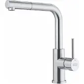 Franke SMART GLENDA, Ziehen, Edelstahl, Edelstahl, Hebelgriffe, Einzelbild, 3/8"
