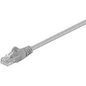 Goobay CAT 5e Netzwerkkabel, U/UTP, grau, 10m