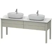 Duravit Luv Waschtischunterbau stehend, 1733 x 570 mm, 2 Auszüge, LU9562B6060