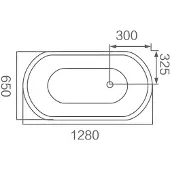 Xl Moebel Gmbh Design-Badewanne Luxuswanne Badewanne Pflegewanne Komfortwanne 183x65 cm