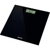Sencor Elektronische Waage, , Sicherheitsglas, Maximale Tragfähigkeit 150 kg, Schwarz