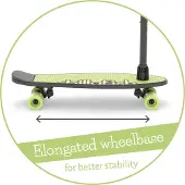 Chillafish SkatieSkootie 2 Tretroller, Pistachio