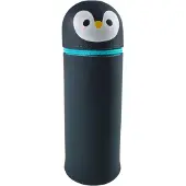 Puckator Pinguin Federmappe aus Silikon - Stiftemäppchen für Kinder