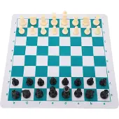 Gistuch Schachspiel, Kunststoffteile, Mauspad, Brettspiele, Kunstleder, Schachbrett, Reisen, Sammeln, Kinderspielzeug