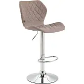 BellaFurn Barhocker-Stoffbezug - Barhocker - r Sitzkomfort, höhenverstellbar und drehbar