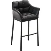 BellaFurn Modische Barhocker – Elegante Stühle, stundenlanger Komfort, pflegeleichtes Leder