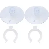 Gistuch Aquarium-Airline-Schlauch-Saugnapf, leistungsstarkes Aquarium, befestigt mit Clips 22–25 mm