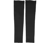 Gistuch Radsportwinddichte Fleece Armwärmer Outdoor -Sportärmel Deckung (schwarz m)