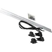 Gistuch Universal-Dachträger-Querstange, hochfeste Aluminiumlegierung, aerodynamisches Auto-Top-Gepäck für SUVs, 135 cm