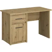 Kondela Schreibtisch Airon 1D1S/120 – Artisan-Eiche