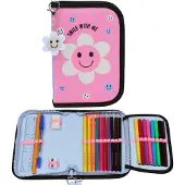 Sarcia.eu Smile Federmäppchen mit einer Klappe, Zubehör und Anhängsel