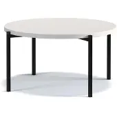 EURO-MEBLE Couchtisch SIGMA A, Kaffeetisch, Beistelltisch, Tisch [Weiss, Matt]