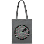 Eric Helmar Müller Urban Backwoods Darts Bullseye, Stofftasche, Farbe: Grau