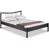 Bed Box Metallbett Hanna – 90 x 210 cm / dunkelgrau