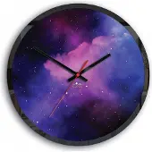 ModernClock , wanduhr, Elegante Wanduhr Galaxy 30cm, Silent Wanduhr,