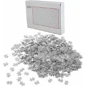 HAC24 Puzzle 1000 Teile Weiß Schwer | Erwachsenenpuzzle | Premiumpuzzle Geduldsspiel | Erwachsene Knobelspiel