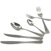 Solex Julia Besteckset 36 teilig für 6 Personen inklusive Steakmesser