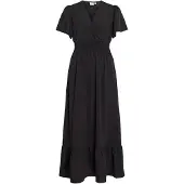Vila Vimathilde Kurzärmeliges Maxikleid