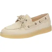 Sioux Melosana-700 ivory G sportlicher Schnürer Beige