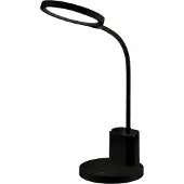 Eko-Light LED Schreibtischlampe SCUOLA Schwarz mit Dimmfunktion