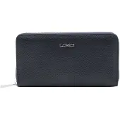 L.credi Geldbörse Perla Zip Around Wallet Marine dunkelblau