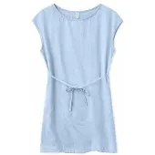 Mazine - Women's Tencel Mini Dress - Kleid Gr XL blau