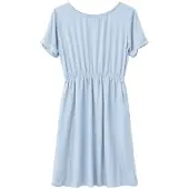 Mazine - Women's Viscose Midi Dress - Kleid Gr XL blau/grau
