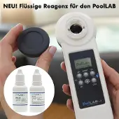 POWERHAUS24 PoolLAB flüssige Reagenzien DPD 1A + DPD 1B, 2x 30 ml