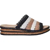 Rieker Plateau Pantoletten Damen 32313932373638 Bunt 40 EU