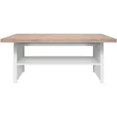 Kondela Couchtisch Topty Typ 18 115 - weiß / Eiche Sonoma