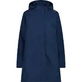 CMP Damen Steppjacke mit Kapuze und Reißverschluss