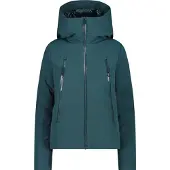CMP Woman Padded Jacket FIX Hood trek green (F520) 46